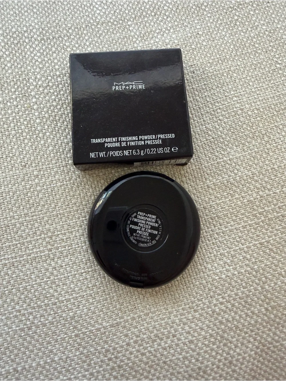 Discontinued Mac Prep and Prime pressed powder